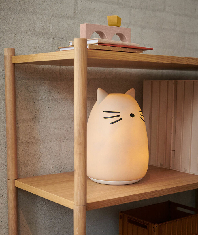Wyprawka dla noworodka Kategorie TAO - RÓŻOWA LAMPKA NOCNA WINSTON MISTER CAT