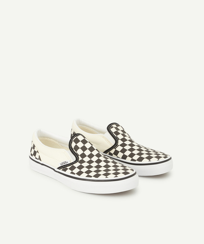 Shoes, booties Nouvelle Arbo   C - CLASSIC SLIP-ON SHOES WITH A CHEQUERBOARD PRINT