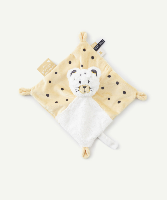 All accessories Tao Categories - WHITE AND YELLOW TIGER SOFT TOY WITH BLACK SPOTS