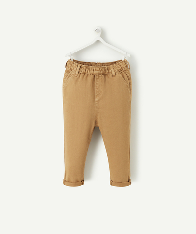 Baby boy Nouvelle Arbo   C - BABY BOYS' RELAXED BROWN TROUSERS