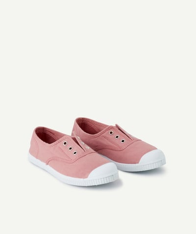 Baby girl Nouvelle Arbo   C - CHILDREN'S PINK CANVAS TRAINERS