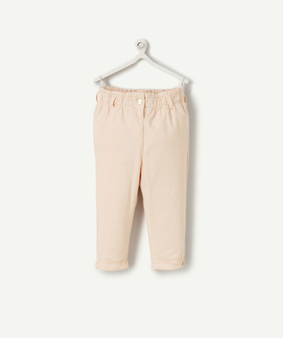 Trousers Nouvelle Arbo   C - BABY GIRLS' PINK RELAXED TROUSERS