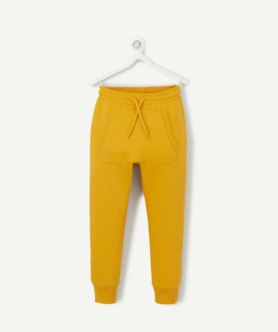 Private sales Tao Categories - BOYS' YELLOW JOGGERS WITH KANGAROO POCKET
