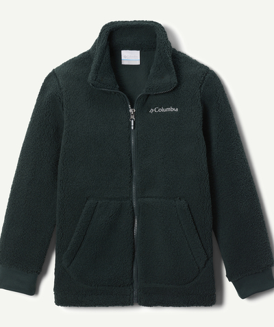 Clothing Tao Categories - RUGGED RIDGE II FOREST GREEN FLEECE JACKET WITH A ZIP