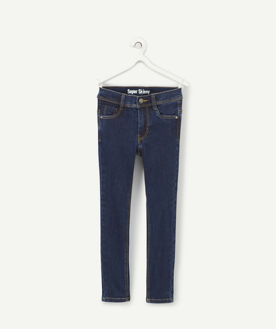 Special Occasion Collection Tao Categories - BOYS' BLUE ULTRA-SKINNY LOW-IMPACT DENIM TROUSERS