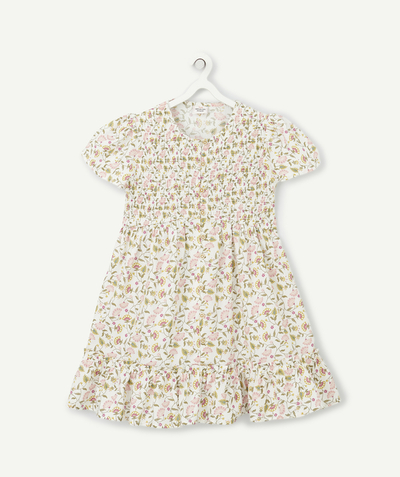 Outlet Nouvelle Arbo   C - GIRLS' FLORAL PRINT DRESS WITH RUFFLES
