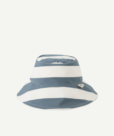 Hats - Caps Nouvelle Arbo   C - OFF-WHITE AND BLUE STRIPED ANTI-UV BUCKET HAT