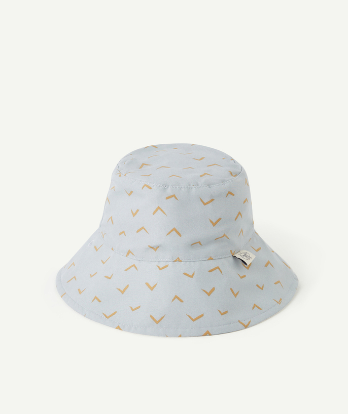 Hats - Caps Tao Categories - BLUE BIRD-THEMED ANTI-UV BUCKET HAT