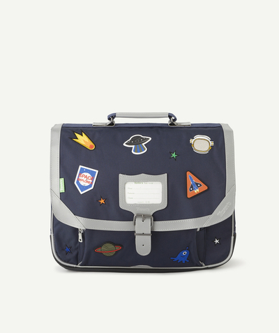 Bag Nouvelle Arbo   C - ELLIOTT NAVY SCHOOL BAG WITH SPACE THEME