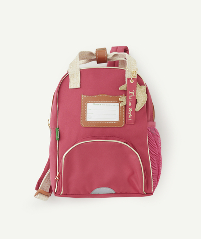 Accessories Nouvelle Arbo   C - PALOMA RASPBERRY PINK BACKPACK WITH GOLD DETAILS