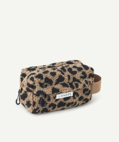 Back to school equipment Nouvelle Arbo   C - LEOPARD PRINT SHERPA BAG IN RECYCLED FIBRES