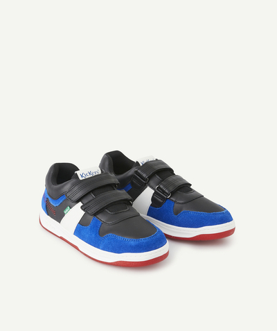 KICKERS ® Tao Categories - BOYS' BLUE BLACK RED KALIDO TRAINERS
