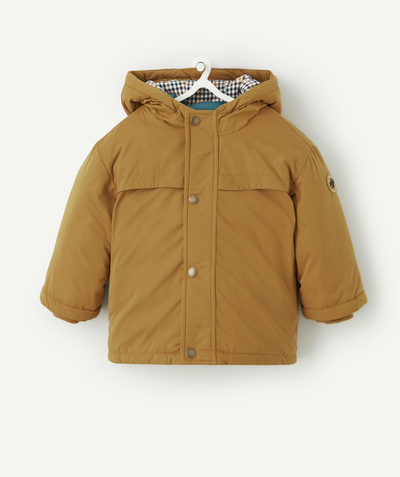 Clothing Nouvelle Arbo   C - BROWN 3-IN-1 PARKA WITH RECYCLED PADDING FOR BABY BOYS