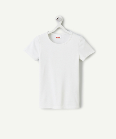 Brands Nouvelle Arbo   C - T-SHIRT MANCHES COURTES MAILLE INTERLOCK THERMOLACTYL BLANC