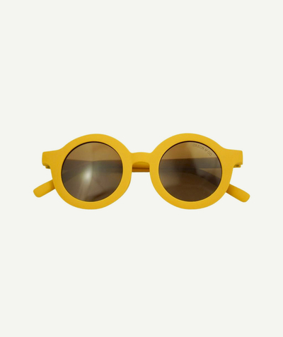 Sunglasses Tao Categories - ORIGINAL ROUND MUSTARD SUNGLASSES