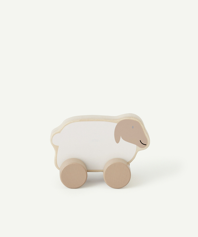 First handling Tao Categories - WOODEN SHEEP TOY ON WHEELS