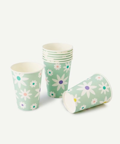 Decoration Tao Categories - 8 DAISY CUPS
