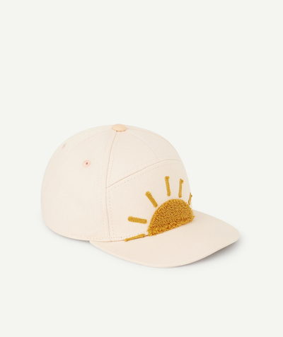 Hats - Caps Nouvelle Arbo   C - GIRLS' PINK CAP WITH A BOUCLE SUN