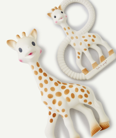 Christmas store Nouvelle Arbo   C - SOPHIE THE GIRAFFE TEETHING TOY AND RING SET