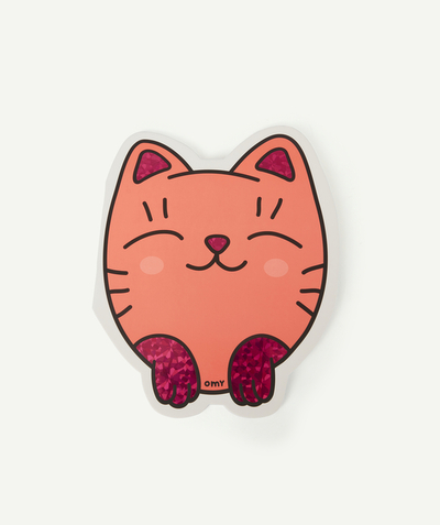 Fille Nouvelle Arbo   C - CAHIER STICKERS CHAT