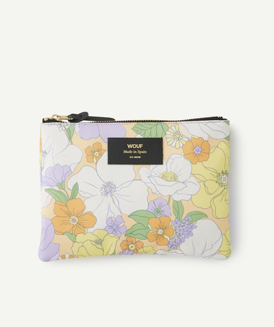 ECODESIGN Nouvelle Arbo   C - RECYCLED PLASTIC POUCH WITH COLOURFUL FLORAL PRINT