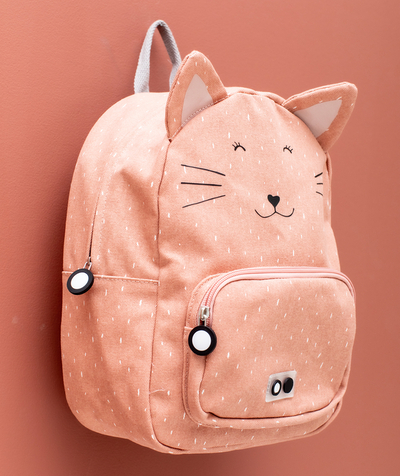 Back to school equipment Tao Categories - CHILDREN'S PINK CAT BACKPACK