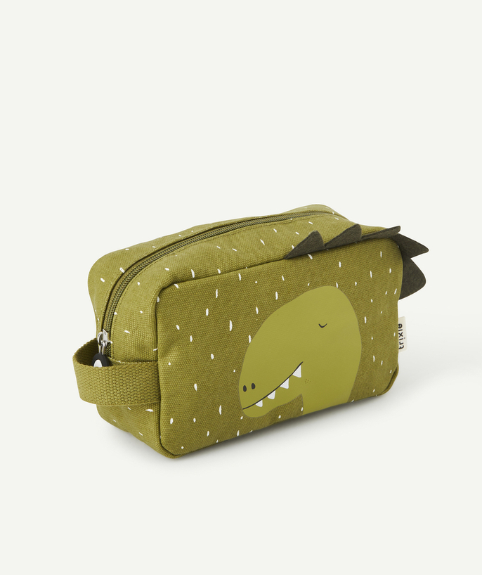 TRIXIE ® Tao Categories - GREEN TOILETRY BAG DINO CHILD