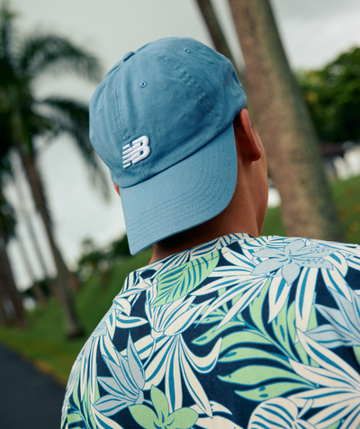 Here comes the sun ! Tao Categories - BLUE COTTON CAP WITH LOGO