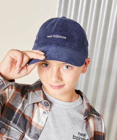 Boy Nouvelle Arbo   C - NAVY BLUE CORDUROY CAP