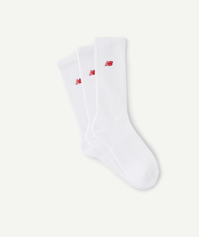 New collection Tao Categories - PACK OF 3 PAIRS OF WHITE COTTON SOCKS