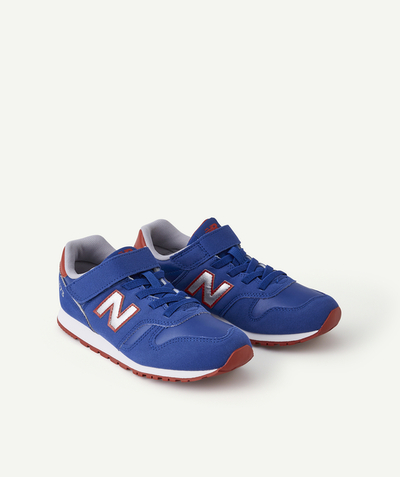 Sportswear Tao Categories - BOYS' NAVY AND RED 373 TRAINERS