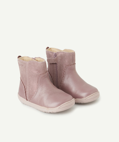GEOX ® Nouvelle Arbo   C - BABY GIRLS' PINK MACCHIA BOOTS