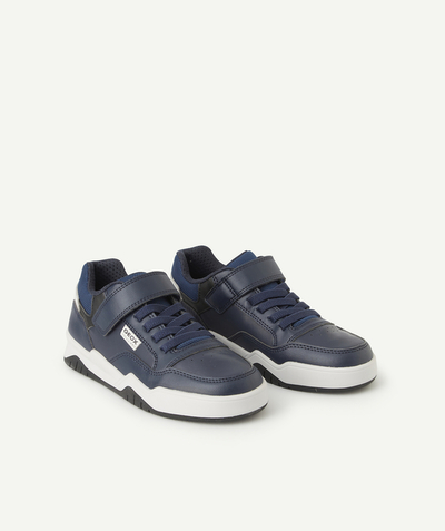 GEOX ® Nouvelle Arbo   C - BOYS' PERTH NAVY TRAINERS
