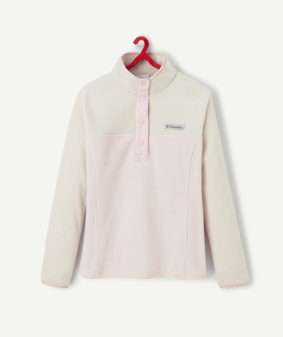 Trui - Sweatshirt - Gilet Nouvelle Arbo   C - SWEAT EN POLAIRE FILLE BENTON SPRINGS ROSE