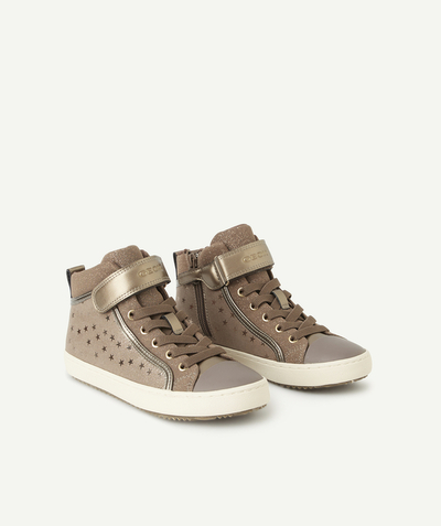 Shoes, booties Nouvelle Arbo   C - GIRLS' KALISPERA GREY HIGH-TOP TRAINERS