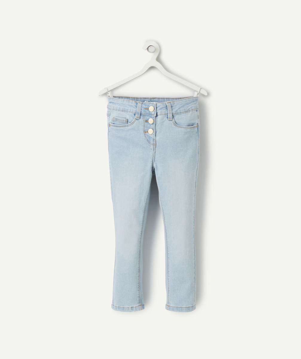 Pantalon skinny fille en denim light low pimpact - 10 A