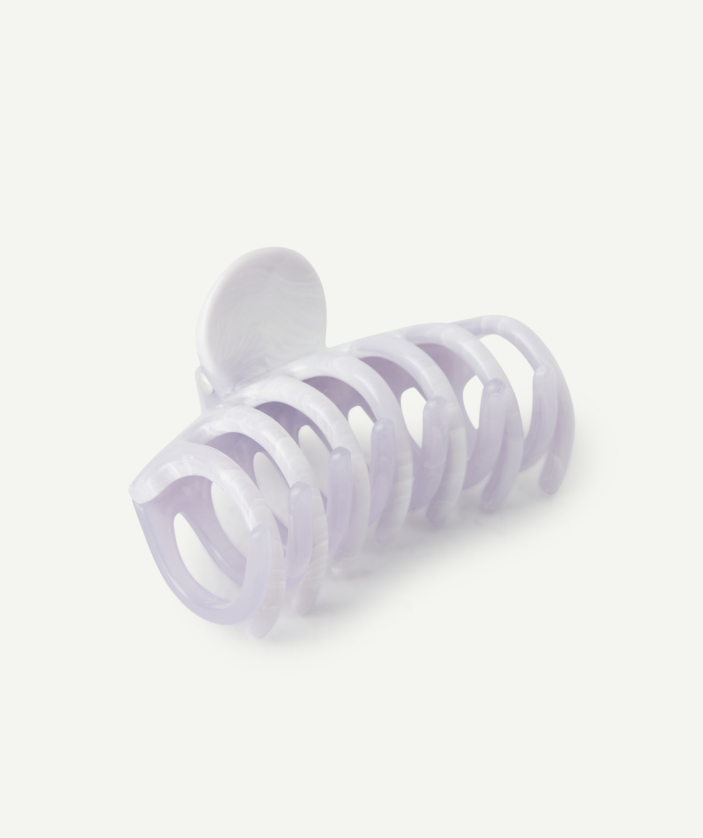 Pince à cheveux violette effet nacré - TU