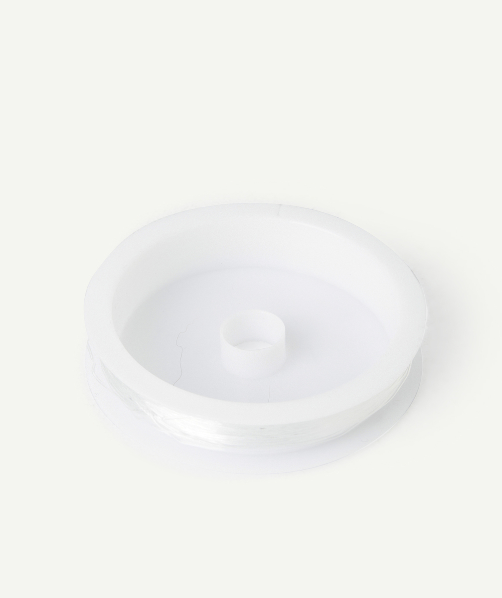 Fil élastique nylon transparent 0,5 mm - 12,5 mètres - TU