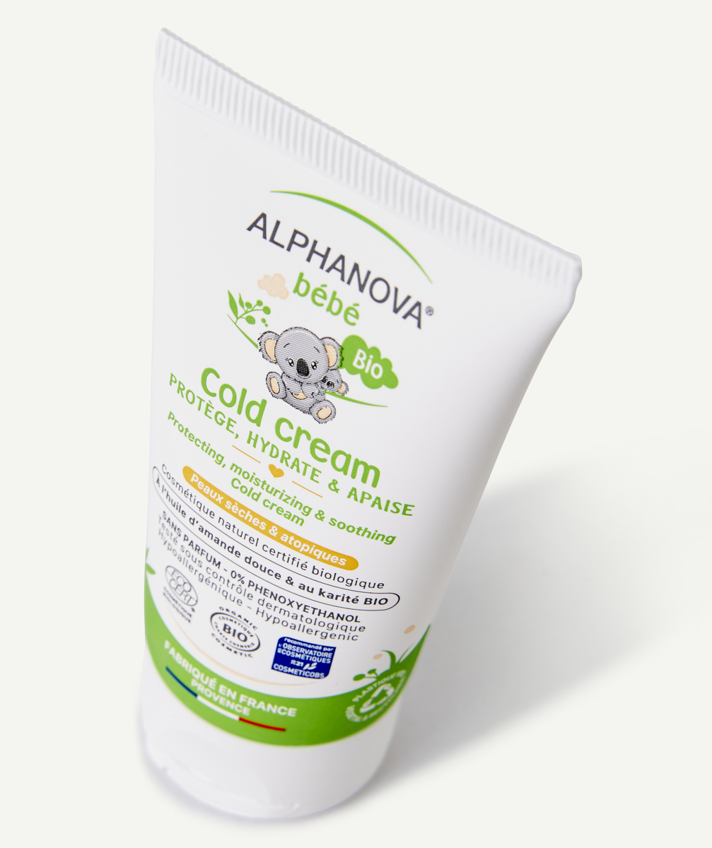 Cold cream bébé certifiée bio – peaux sèches & atypiques 50ml - TU