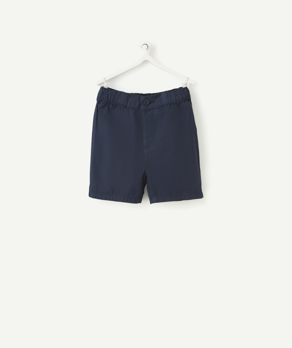 Bermuda droit bébé garçon bleu marine - 18 M