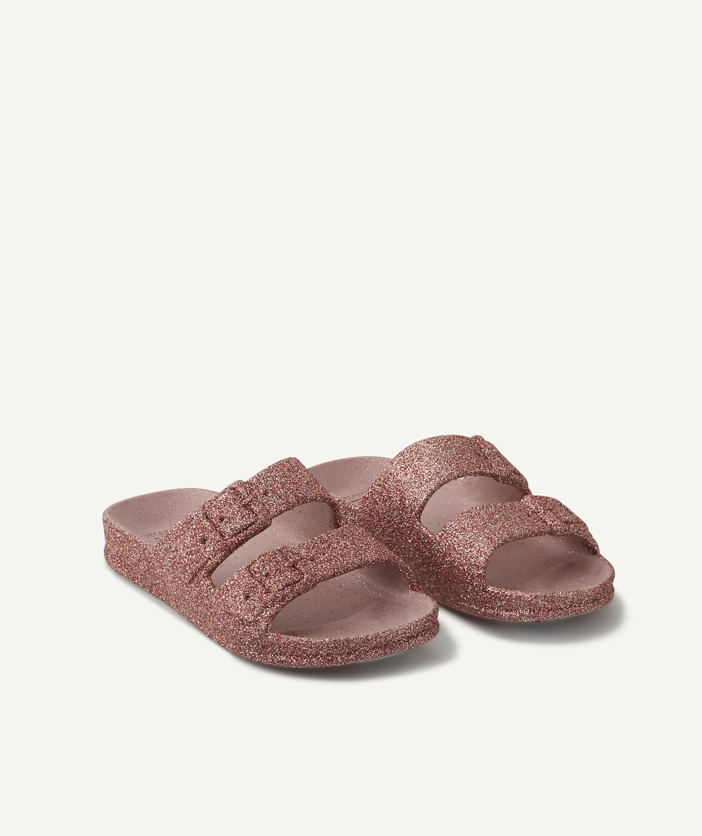 sandales rose pailletées et parfumées fille - 25-26