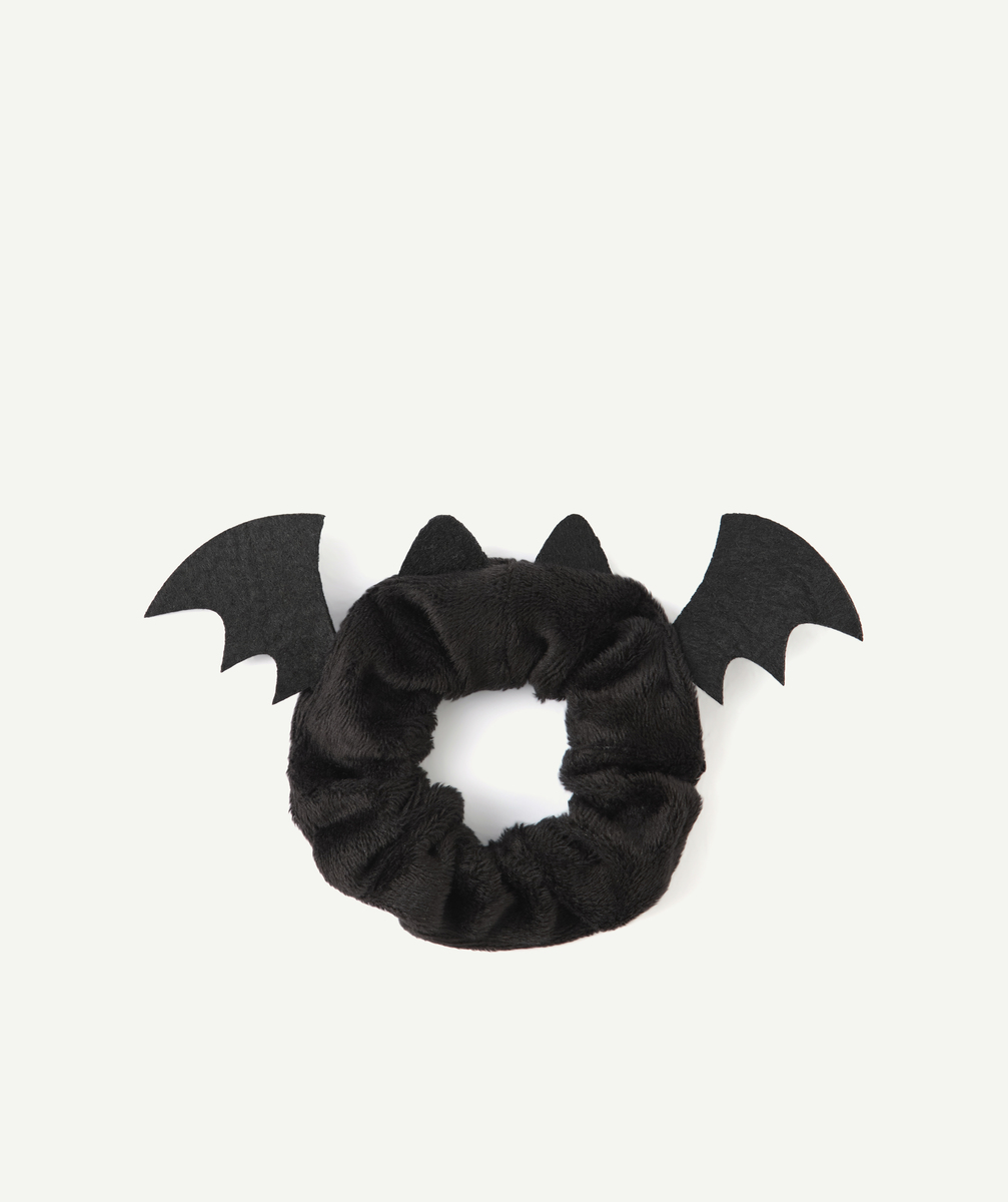 Chouchou noir pour halloween en forme de chauve souris - TU