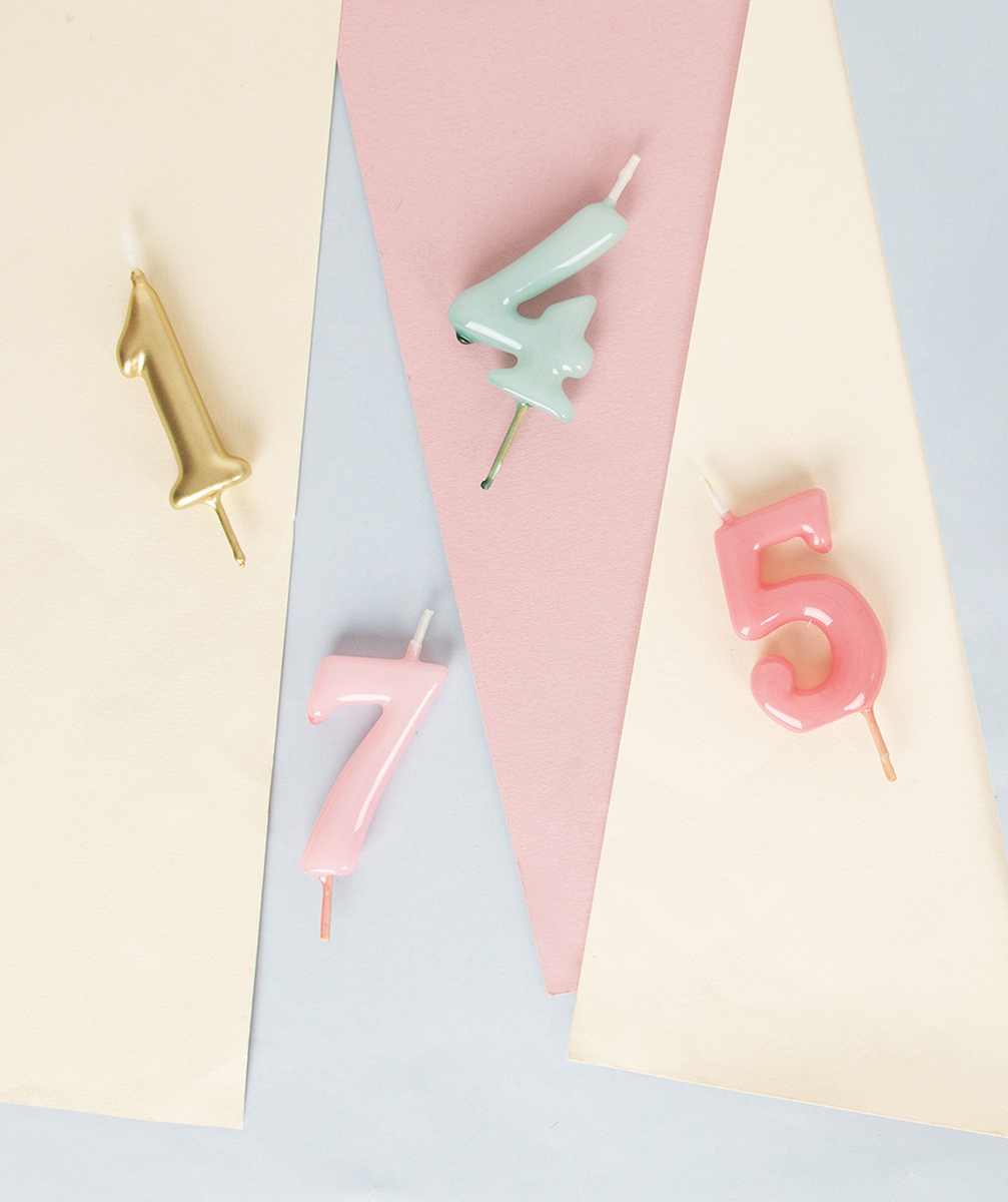 Bougie chiffre 1 - TU
