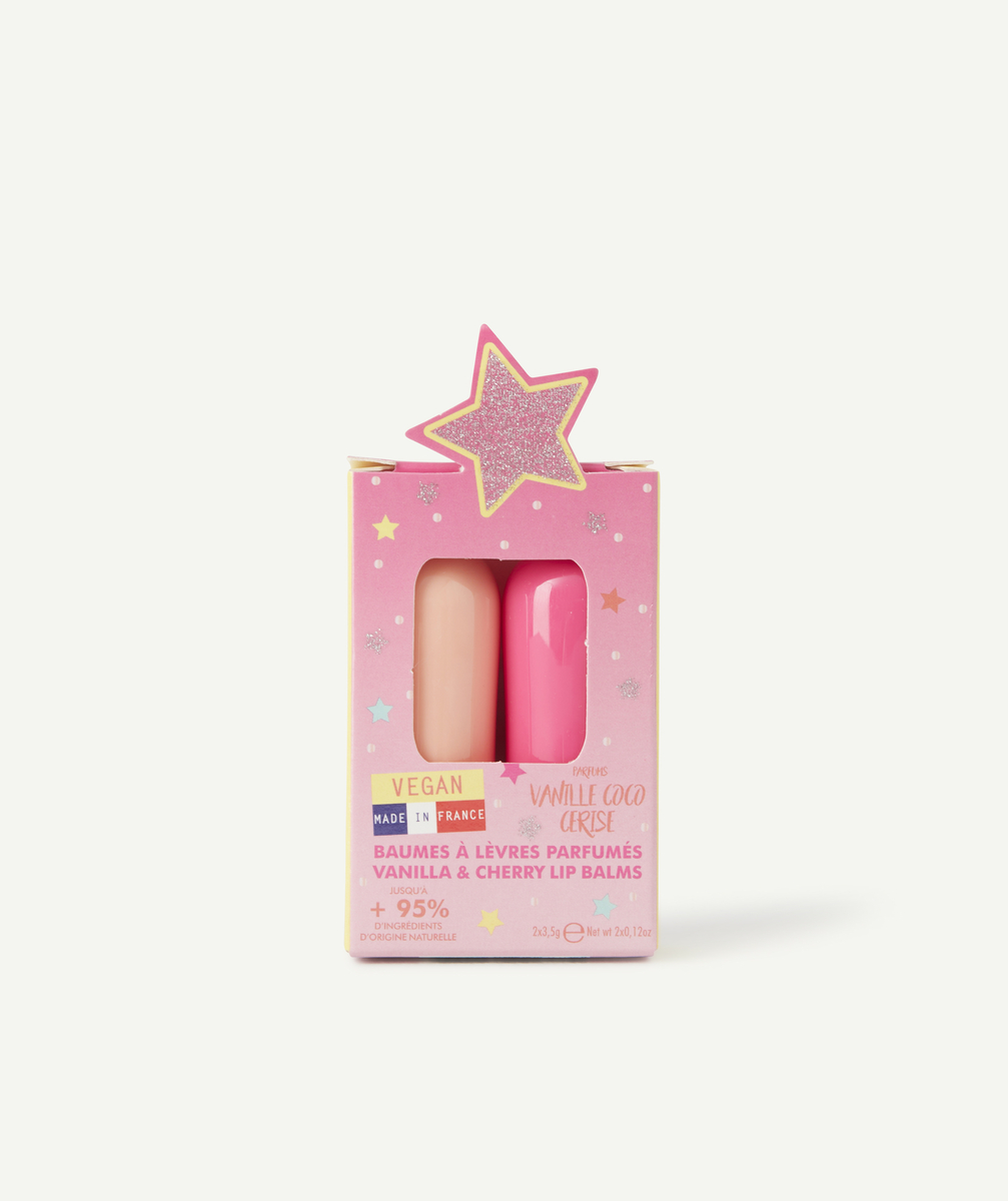 Coffret baumes à lèvres vanille cerise fille - TU