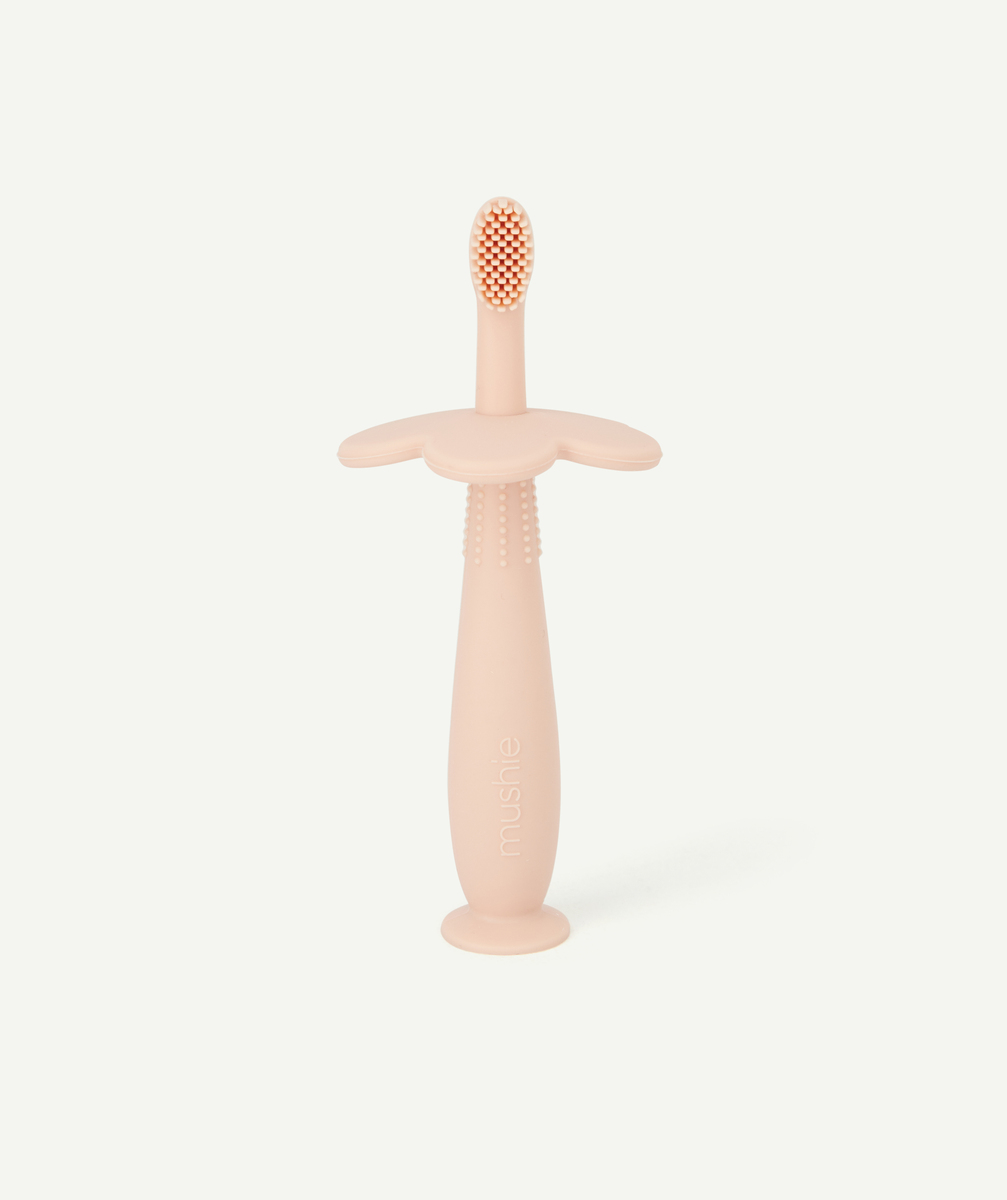Brosse à dents fleur rose bébé - TU