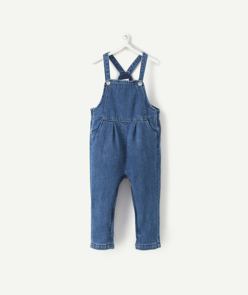 Salopette bébé fille en denim less water - 9 M