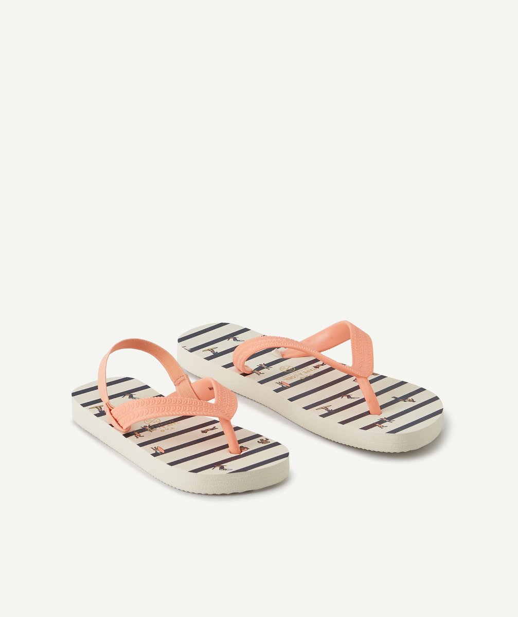 Les tongs rayées imprimées surf - 36-37