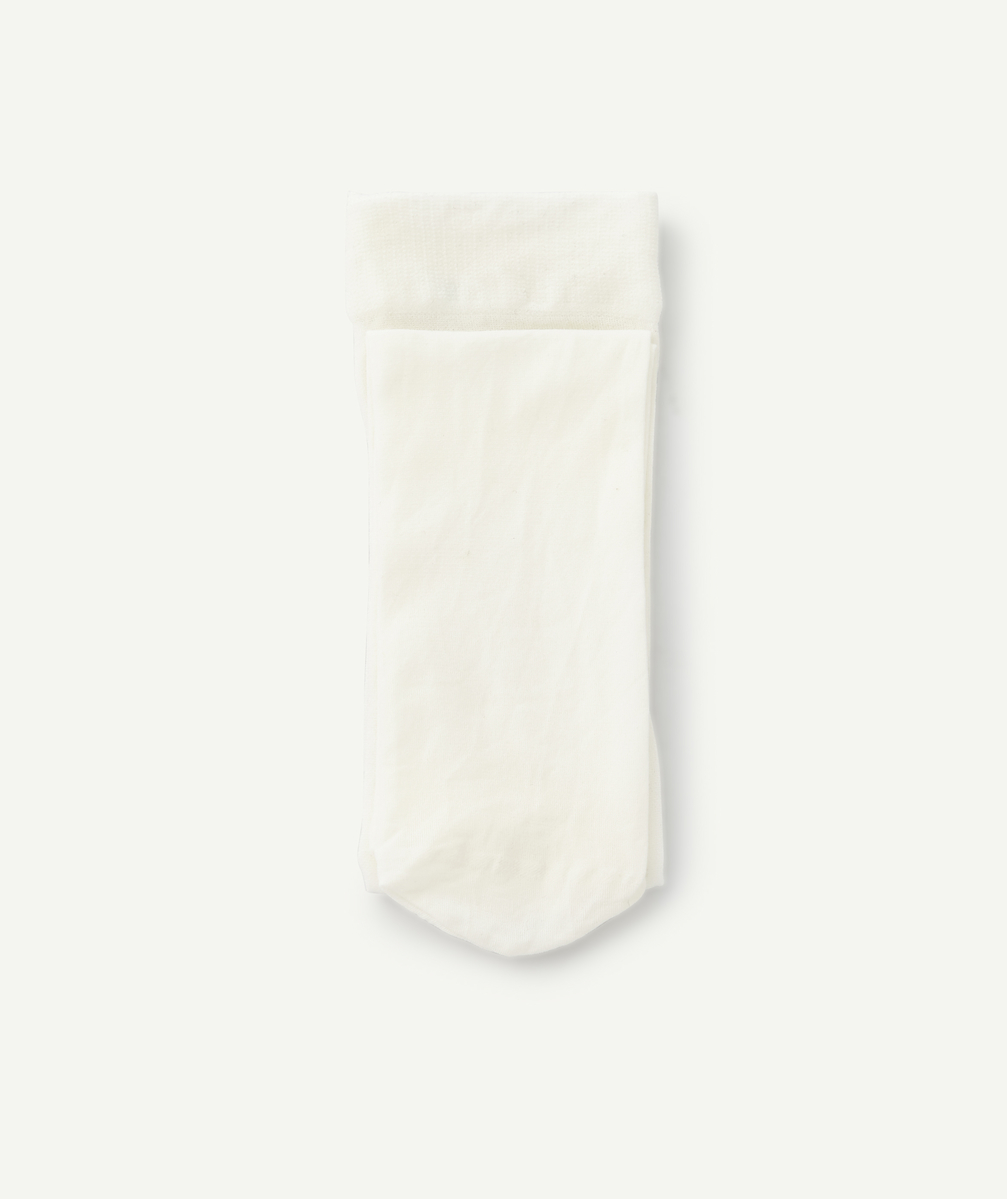 Les collants blancs en voile - 15-17
