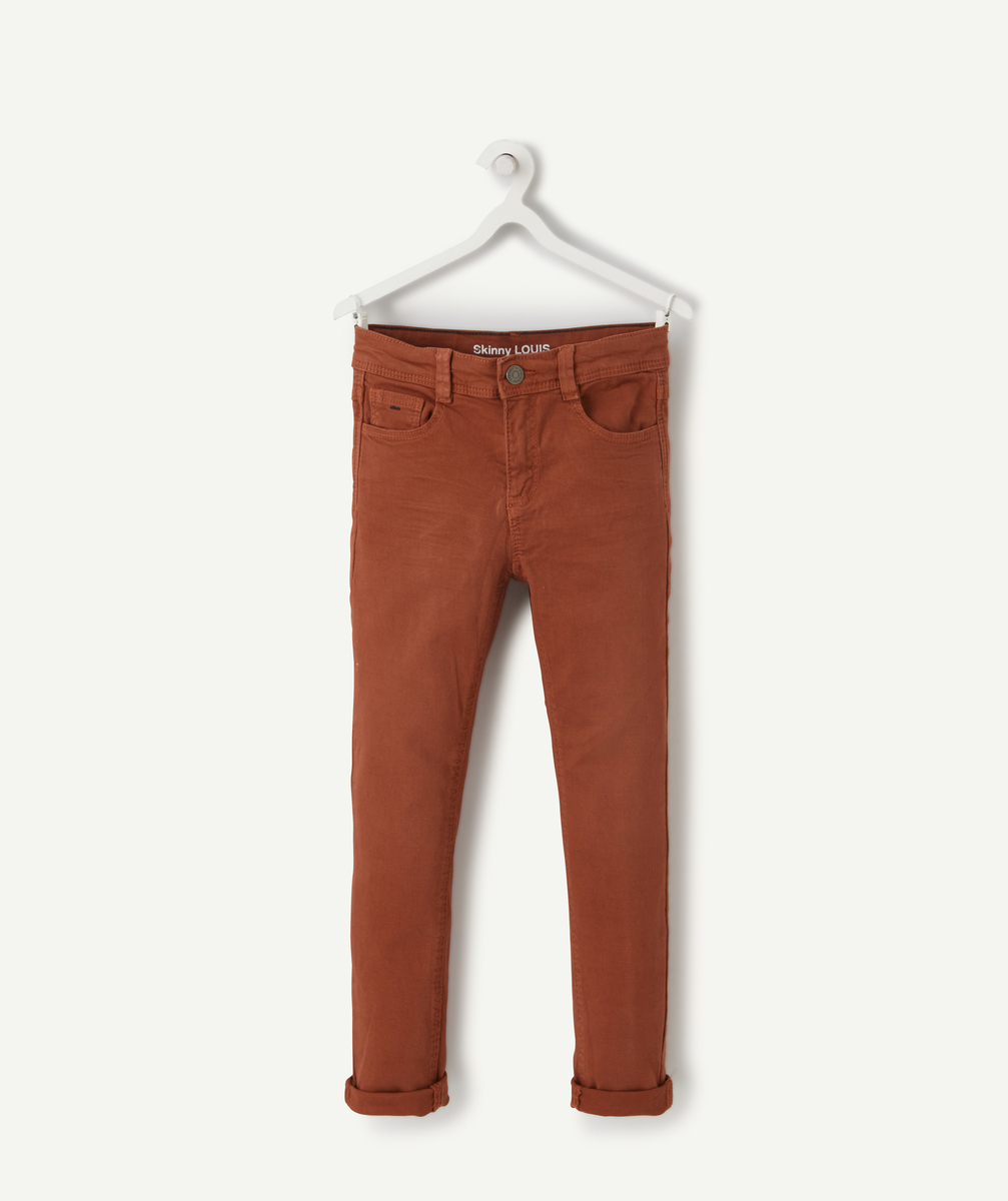 Louis le jean skinny garçon rouille - 12 A