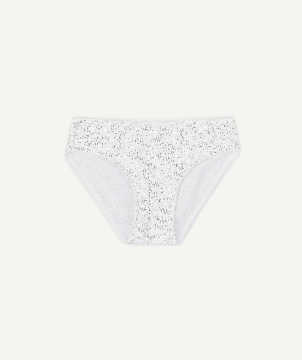 La culotte grise en coton stretch - 12 A